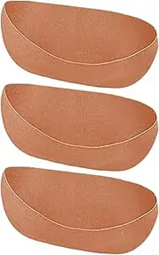 Planter Basket Liners - Felt Hanging Basket Liners | 3PCS Trough Window Planter Box | Wall-Mounted | Drainage-Enhanced, Gardening Supplies for Home Furnishings Balcony Garden Gree