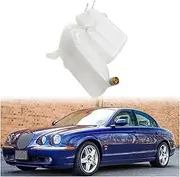 C2C34318 Car Engine Radiator Coolant Overflow Bottle Coolant Reservoir Tank Expansion Tank Compatible For Jaguar S-Type 2000 2001 2002 2003