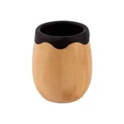 1x Tiny Dining Black 130ml Bamboo Baby Toddler Sippy Cup BPA Free Drinking