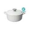 【易油網】Le Creuset 圓型鑄鐵鍋 棉花白 24cm #21177244814430