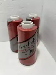 Maxi-lock Sewing Thread Lot of 3 Spools 3000 yds Red Artillery 2235