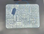 NEW 100 Places To Go Scratch Off Bucket List Poster TRAVEL EDITION Hammer + Axe