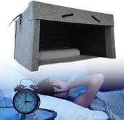 Sleeping Cabin, 40mm Thick Light-Proof Sleeping Tent, Soundproof and Light-Proof Silent Tent, Foldable and Storable, Soundproof Cotton, Creating A Safe Sleeping Environment