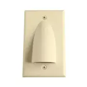 Skywalker Single Gang Bundled Cable Wall Plate (Ivory)