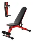 VEVOR Weight Bench Sit up Bench Home Gym Strength Training Adjustable Foldable