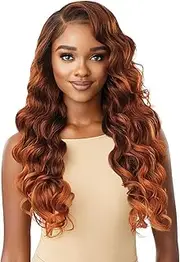 Outre HD Lace Front Wig Perfect Hairline Fully Hand-Tied 13X6 Lace Wig Charisma (DR4/SDBL)