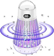 Mosquito Killer Lamp, USB Rechargeable Electric UV Bug Zapper Insect Killer Fly Repellent with Night Light, Insect Killer Fruit Fly Trap Indoor Outdoor for Home