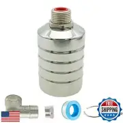 NEWNEWLIU Float Valve, 1/2" to 1" Auto Water Level Controller, 304 Stainless
