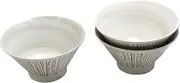 Chodokusa White Rice Bowl 6.3 inches (16 cm), Value Set of 3 (Amazon.co.jp Exclusive) (Commercial Set) Ramen, Okonomi-Don, Kakikomi, Multi-use, Kyodon, Set Meal, Udon, Soba, Donburi Rice Bowl, Mino