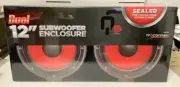 NEW Metra TCBX-212 12" Dual Sealed Subwoofer ENCLOSURE Car Sub Box (No speakers)