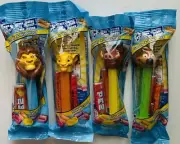 Disney’s LION KING - PEZ Dispensers - MUFASA-SIMBA-PUMBA-TIMON - MIB (2024)
