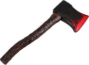 Kisangel Cosplay Axe Halloween Axe Prop Artificial Hatchet Plastic Axe for Halloween Lumberjack Party Prop