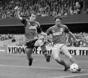 Stewart Robson, Kevin O'Callaghan Ipswich Town v Arsenal 1982 OLD PHOTO
