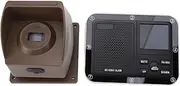 Outdoor Driveway Alarm, 800M Long Range Solar Driveway Alarm, Motion Sensor & Detector, Rechargeable Battery, IP55 Weatherproof
