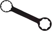 Totority 1pc Front Fork Remover Spanner Wrench for Mountain Bike Repair Durable Alloy Tool for Suntour Forks Convenient Design for Easy Maintenance Black Finish