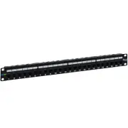 International Connectors and Cable Corp. ICMPP0246B Patch Panel Cat 6A 24-Port
