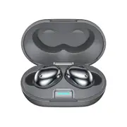 Metal Plating Wireless Tws Earphones With Charging Box Bluetooth 5.0 Grey Earbuds