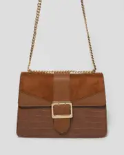 Tan Medium Crossbody Bag