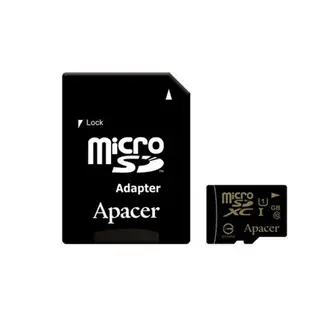 Apacer MicroSD 記憶卡 64G UHS-I (附SD轉卡) 宇瞻