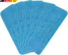 6Pcs Microfiber Spray Mop Replacement Heads for Wet/Dry Mops Flat Replacement He