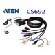 ATEN 宏正 CS692 2埠USB HDMI KVM多電腦切換器