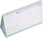 GETAJGHSD Small Standing Desk Calendar: Compact 2026 Flip Style Planner - Minimalist Space-saving Calendar Forscheduling Appointments & Important Dates