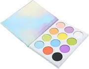 Eyeshadow Palette Glitter Matte Finish Long-lasting Portable for Women