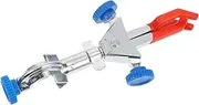 BUGUUYO Laboratory Jaw Clip Adjustable Holder for Scientific Experiments Non Slip Surface with Long Handle Corrosion Resistant Design for Secure Equipment Support