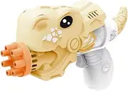 Automatic Bubble Maker for Kids - Indoor and Outdoor Party Toy (Dinosaur Bubble Gun)