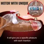 Male Men Penis Extender Stretcher Sleeve Penis Enhancer Enlargement Ring Couple