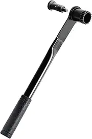 BIKEHAND Bike Bicycle - Internal Tapered, Octalink, ISIS Splined - Compatible with Shimano Bottom Bracket Removal Remover Tool - Long Handle - Guide Pin for Easy Removing & Installing