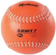 Markwort 12 Inch Orange Weighted Baseball for Strength Training and Accuracy