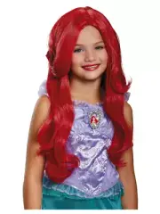 Disney The Little Mermaid Ariel Deluxe Wig Fairytale Book Day Fancy Dress