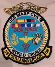 USS WASP CVA 18 Task Force 77
