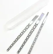 Stainless steel ingrown toenail pedicure knife set,professional foot skin scraper repair sharp blade kit for nail corn callus paronychia treatment. (1)