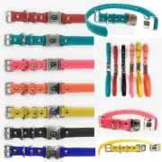 Kiwi 3/4" Waterproof Biothane Double Buckle Dog Receiver Strap-7 Colors