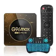 CHROX 2024 Android 13.0 TV Box,4GB Ram 64GB ROM RK3528 Quad-Core 64Bit Cortex-A53, 4K HD Support Wifi6 / 2.4Ghz+5Ghz Dual-Band WiFi/BT 5.0, Mini Wireless Keyboard,2gb+16gb