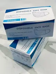 200 Disposable Face Masks Medical Surgical Dental 3-Ply Earloop