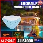 Floating Pool Lights 4 Colors Hot Tub Spa Lamp Battery Operated Pool Accessories