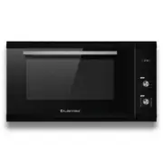 Kleenmaid 90cm Multifunction Full Grill Fan Forced Grill Oven 105L Appliance BLK