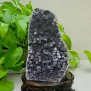 1150g Natural Amethyst Geode Mineral Specimen Crystal Quartz Energy Decoration