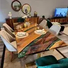 Adorable Epoxy Dining Table, Center Table, Buffet Corner Table, Restaurant Decor