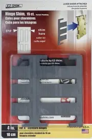 EZ-Shim HS400BP Hinge Shim 15 Ct. 4" for 4 Inch Hinges