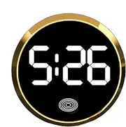 Digital Car Clock | Car Dashboard Clock | Stylish Car Clock | Digital Touch Screen Clock | Round Dashboard Clock | Stylish Appearance Car Accessories for SUV Sedan Small Car Rv Truck