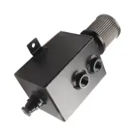2L Oil Catch Can Reservoir Tank Breather Filter Baffled 10AN Fitting Universal (for: Honda Civic)