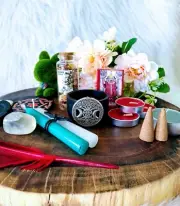 Beltane Altar. Wicca. Witchcraft. Altar Set