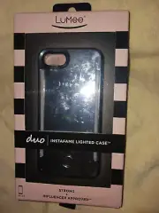 LuMee Duo Instafame Lighted Case For IPhone 8/7/6 - Chrome