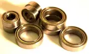 1/10 Scale RC Wheel Sealed Ball Bearings 15x10x4 10x5x4 ODxIDxW 4 each size