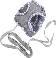GANAZONO -Resistant Kitten Harness Leash Lightweight Vest for Cat Walking Reflective Pet Accessory