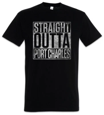 Straight Outta Port Charles T-Shirt General Fun GH Hospital Alliances Dr. Steve